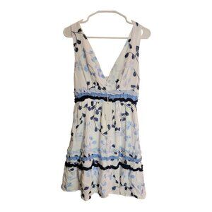 BTFL Life Dress Womens Suze M Multicolor Floral Casual Spring Beach Summer